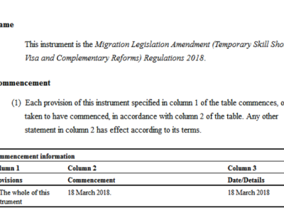 最新!澳大利亚雇主担保移民TSS签证新法案正式发布!