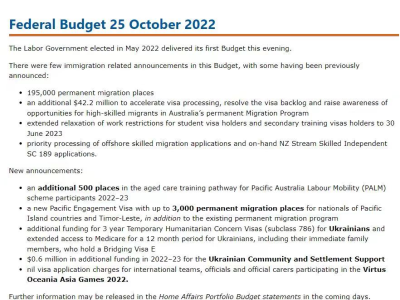 【澳晟资讯】澳洲联邦预算案正式公布!具体数据有哪些?