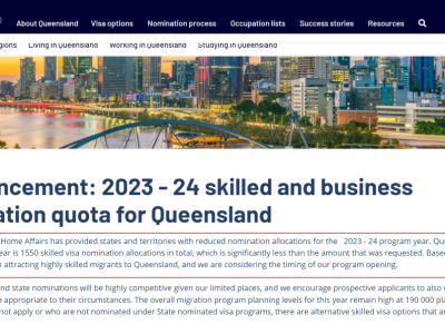 【澳晟资讯】昆州配额出来后进度如何?昆州州担保竞争很激烈?